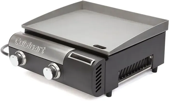 Cuisinart Chapa a gás Gourmet CGG-501, 2 Queimadores - Importado Nova.