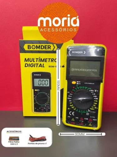 Multímetro Digital BOMDER BOM-6007
