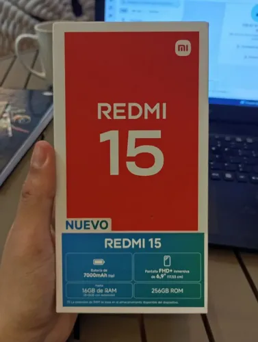 Redmi 15c 16 de ram 256gb