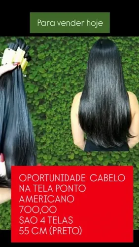 Cabelo barato so 500.00