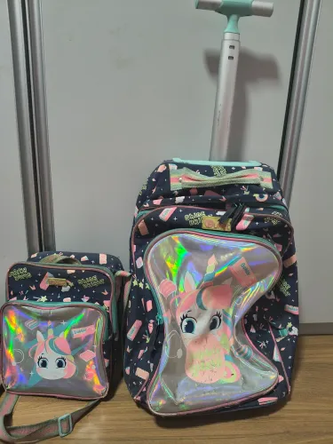 MOCHILA PUKET INFANTIL MENINA