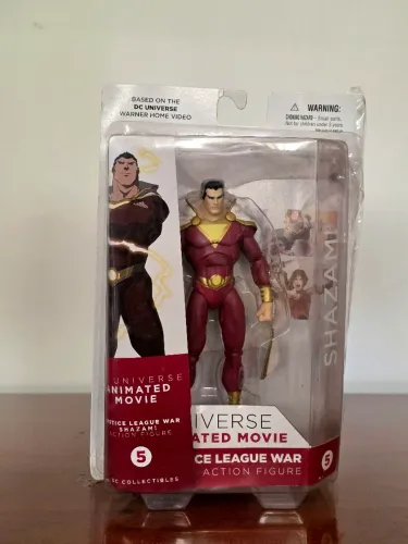 Boneco Shazam dc collectibles animated movie
