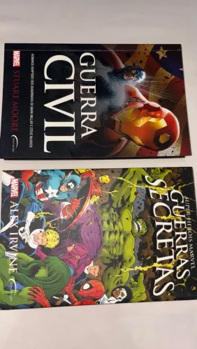 Kit Livros Marvel
