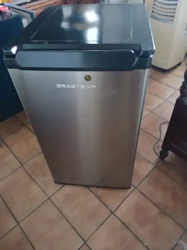 Frigobar Brastemp inox 120 l completo entrego grátis local