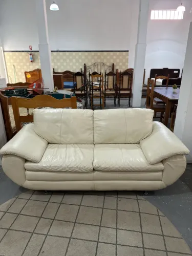 PROMOÇÃO ? Sofá de couro