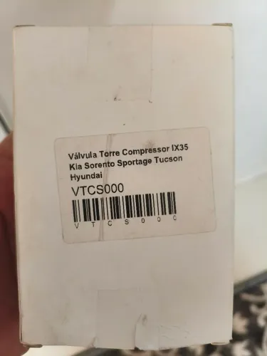 Válvula Torre Compressor Ar Condicionado Kia Sorento Sportage Ix35 Tucson