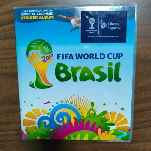 Álbum Copa do Mundo FIFA 2014 Brasil - Completo Capa Mole IMPECÁVEL - com figurinhas Visa