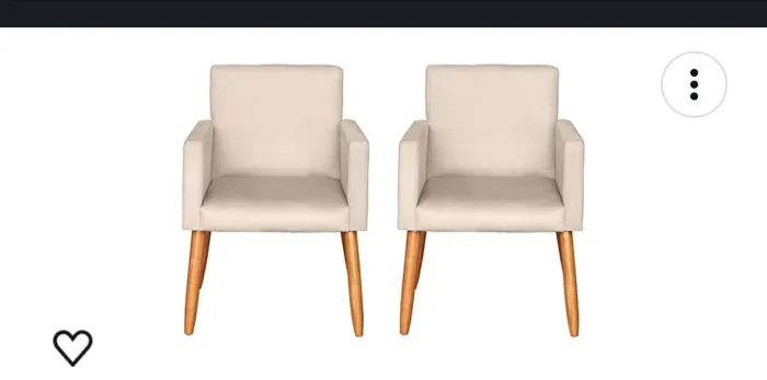 2 Poltronas - Montadas - novas