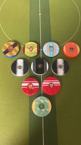 Botões de Futebol de Mesa 