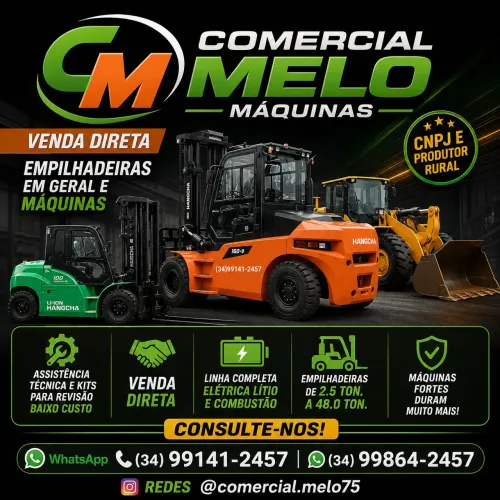 Máquinas e Empilhadeiras...