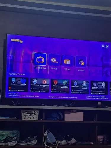 Tv 55 polegas smart tv