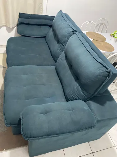 Sofá retrátil 3 lugares