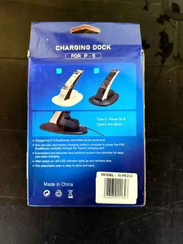 Carregador base para PlayStation 5 - novo