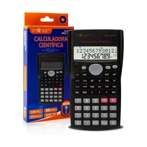 Calculadora Científica 240 Funções Inova Calc-30202 10+2