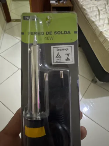 Ferro de solda 40w novo !!!selo inmetro!