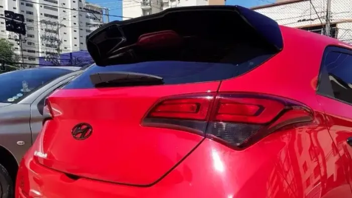 Aerofólio Original Hyundai Hb20 Rspec Preto Black Piano