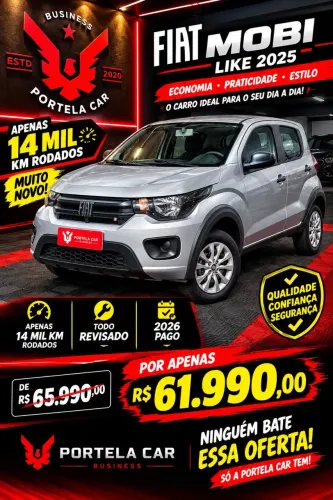 Fiat Mobi Like 1.0 Fire Flex 5P. 2025