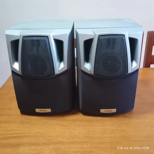 Par Caixas Acústicas Aiwa SX-NSZ22YL