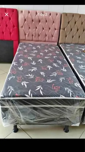 Cama box solteirão da fábrica 