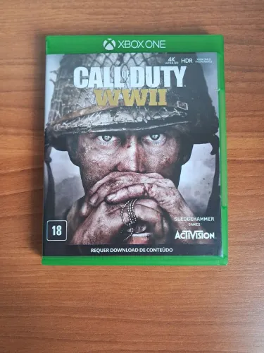 Jogo call of duty ww2 xbox one ORIGINAL