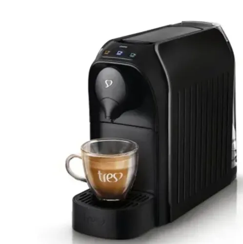 Cafeteira 3 corações cápsulas