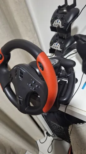 Volante Gamer JS087 (Entrega em mãos)