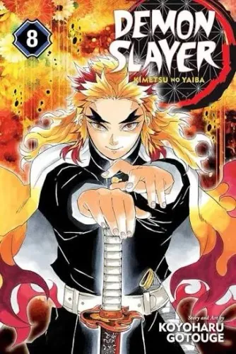 manga demon slayer volume 8