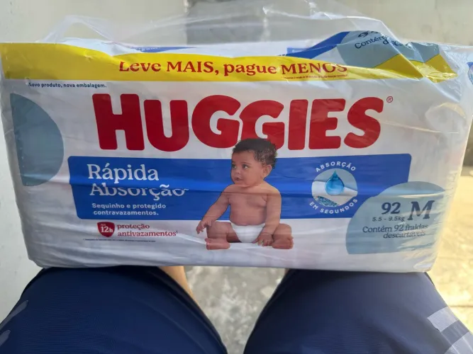 Fralda Huggies 