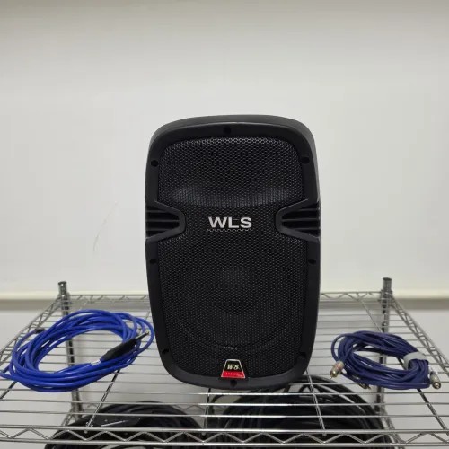 Caixa de Som Ativa Amplificada WLS W8 USB 8" + Cabos