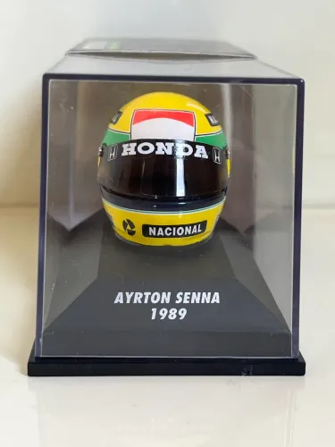 Ayrton Senna Capacete 1:8 Minichamps 1989