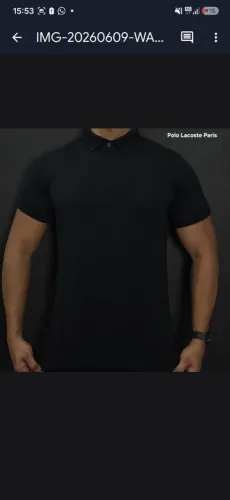 Camisa Polo importada - cor preta