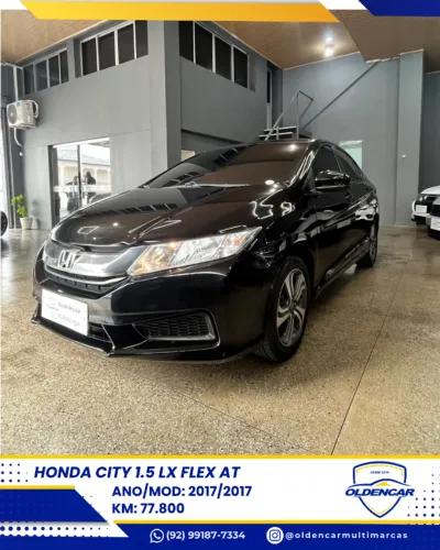 Honda City Sedan LX 1.5 Flex 16V 4P Aut. 2017