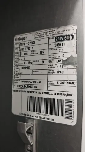 Freezer Gelopar vende-se