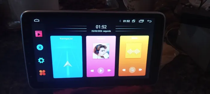 Multimídia 1 dim para 2 dim 10 polegadas Android 