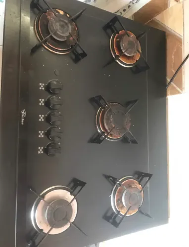 Fogão cooktop 5 bocas