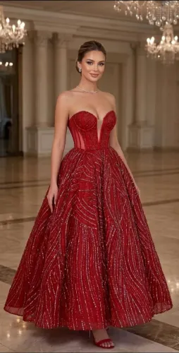 VESTIDO DE LUXO - FESTA/FORMATURA/DEBUTANTE