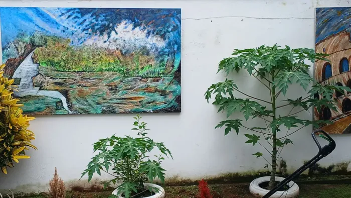 Quadros e placas (Artes contemporânea )
