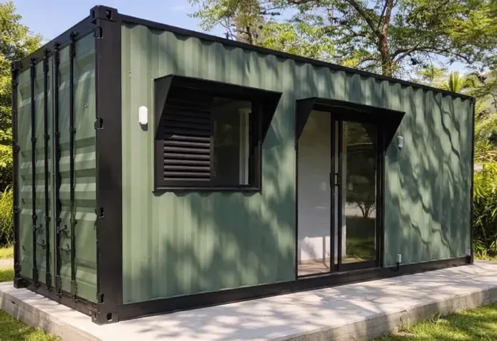 CONTAINER HABITACIONAL 20 PÉS (6x2,40m)