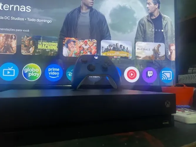 Xbox one usado 1tb +cabos, acompanha :Cabo HDMI Cabo De Energia, leitor de discos
