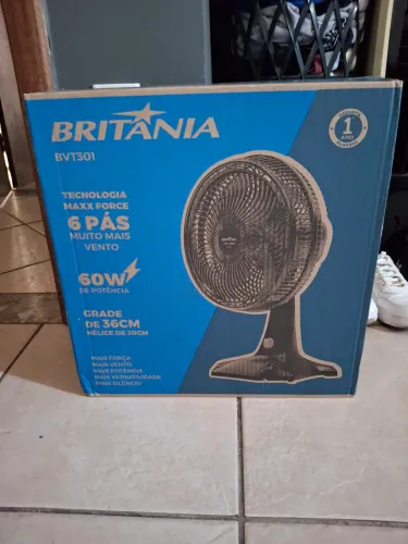 Ventilador Britânia 6 pás
