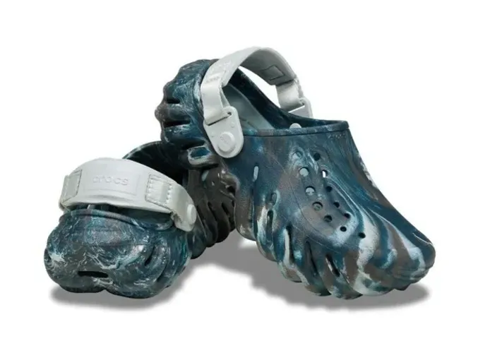 Crocs Echo Marbled Clog NOVO - 100% Original | Preto / Multi No.36