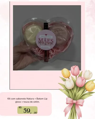 Kits Presente Dia das Mães - Lindos e Prontos para Entregar