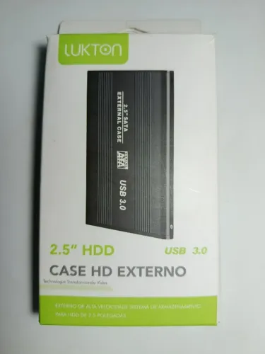 HD 1TB TOSHIBA + CASE EXTERNO LUKTON 2.5'' USB3.0