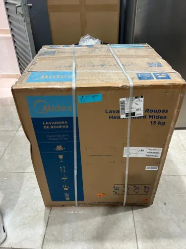 LAVADORA MIDEA 13KG TITANIUM - 1 ANO DE GARANTIA