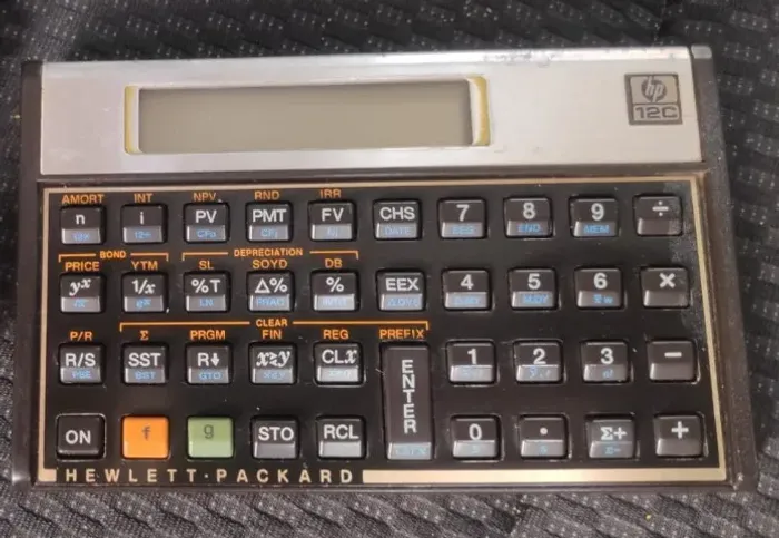 Calculadora financeira HP 12C
