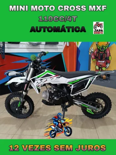 MINI MOTO CROSS MXF 110CC AUTOMÁTICA EM 12 VEZES SEM JUROS