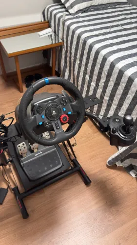 Volante G29 + cockpit dobrável ExtremeRacing