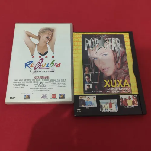 DVD Xuxa Requebra e Xuxa Popstar - Original