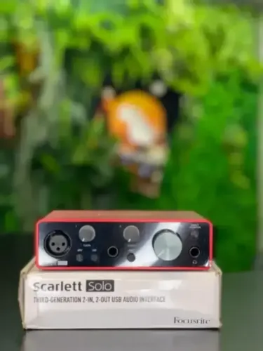 Focusrite-Scarlett Solo 3rd Gen