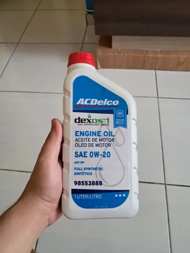 1 Litro de óleo 0w20 ACDELCO original
